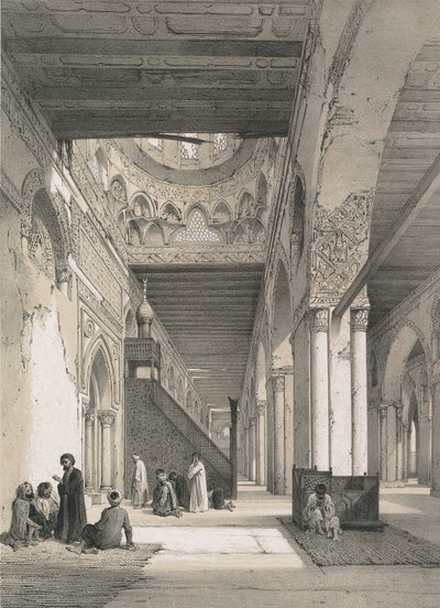 Ibn Toulonova mešita od Philibert Joseph Girault de Prangey
