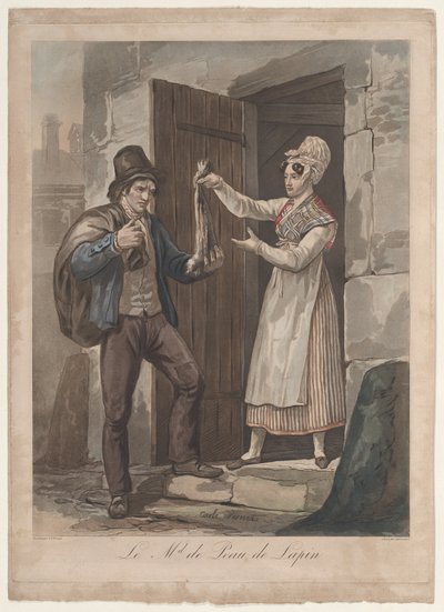 Md. Rabbit Skin, 1775-1832. od Philibert Louis Debucourt