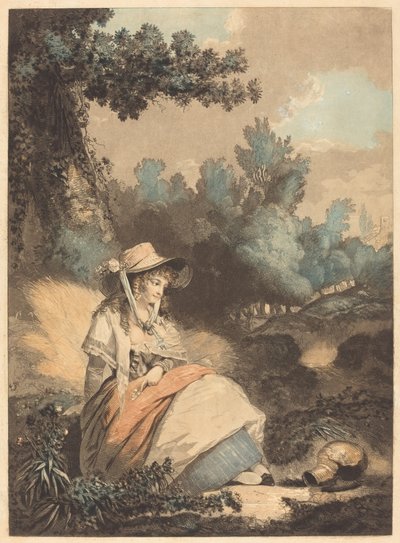 Chudák Annette od Philibert Louis Debucourt