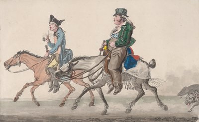 Cesta do Poissy, 1816. od Philibert Louis Debucourt