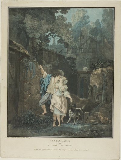 Výstup od Philibert Louis Debucourt