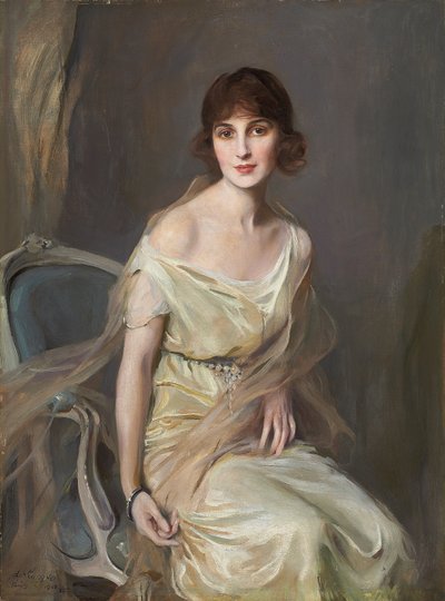 Portrét Dona Maria Mercedes de Alvear od Philip Alexius de Laszlo
