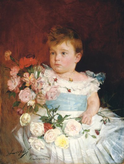 Portrét H.R.H. Princ Boris Bulharský, vévoda saský, pozdější král Bulharska od Philip Alexius de Laszlo