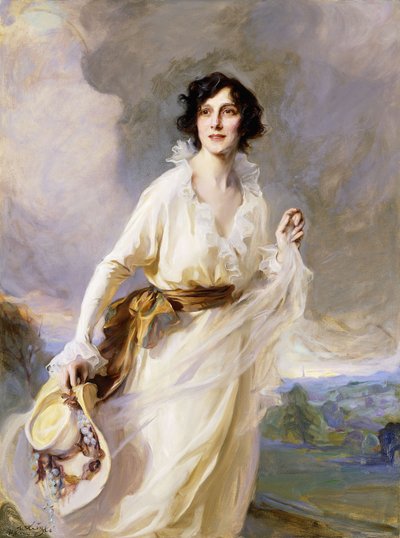 Portrét lady Crosfieldové od Philip Alexius de Laszlo