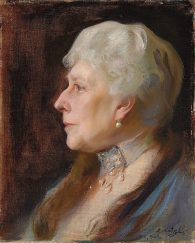 Portrét princezny Jindřicha z Battenbergu (princezna Beatrice z Velké Británie) od Philip Alexius de Laszlo