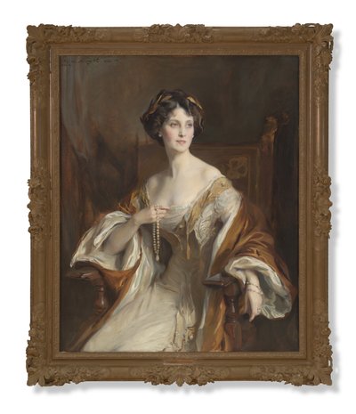 Portrét Winifred Cavendish-Bentinck, vévodkyně z Portlandu od Philip Alexius de Laszlo