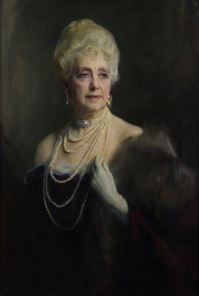 Správná ctihodná Mabell Ogilvy vdova hraběnka z Airlie (1866-1956) od Philip Alexius de Laszlo