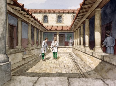 Housesteads Roman Fort, 2. století, c1990-2010 od Philip Corke
