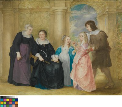 Portrét rodiny od Philip Fruytiers