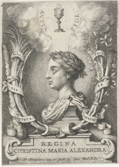 Portrét Christiny, královny Švédska od Philip Fruytiers
