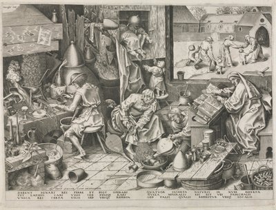 Alchymista od Philip Galle