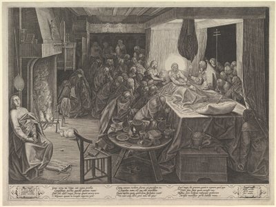 Smrt Panny, 1574. od Philip Galle