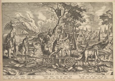 Triumf času, 1574. od Philip Galle