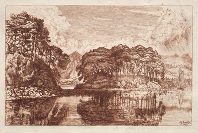 Jezero od Philip Gilbert Hamerton