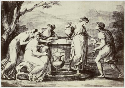 A. Kauffman, Rebecca u zdi od Philip Henry Delamotte