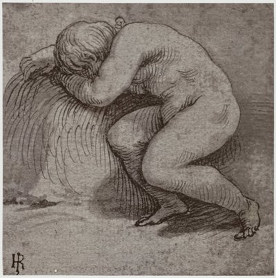 Giulio Romano, Spící dítě od Philip Henry Delamotte