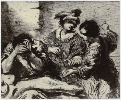 Guercino, vězeň od Philip Henry Delamotte