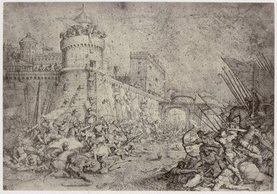 Tempesta [?], Bouře Jeruzaléma od Philip Henry Delamotte