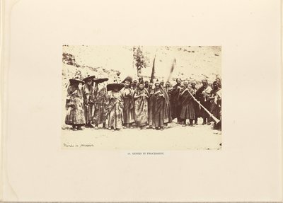 Mniši v procesí od Philip Henry Egerton
