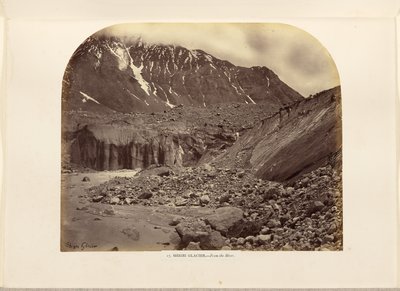 Ledovec Shigri - od řeky od Philip Henry Egerton