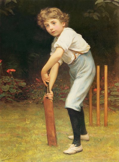 Kapitán jedenáctky, kolem roku 1889 od Philip Hermogenes Calderon
