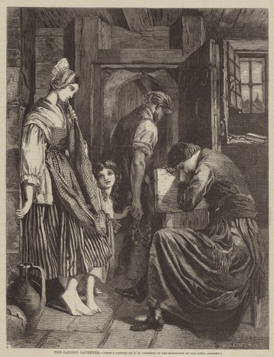 Dcera žalářníka od Philip Hermogenes Calderon