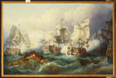 Bitva o Trafalgar od Philip James de Loutherbourg