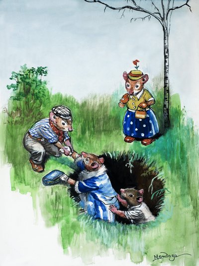 Myš z města a myš z venkova od Philip Mendoza