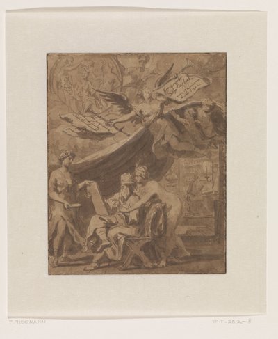 Frontispiece Design pro The Big Painting Book od Philip Tidemann