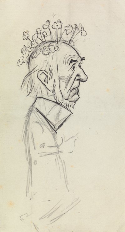 Karikaturní portrét Gladstone od Philip William May