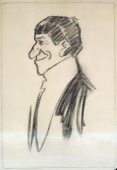 Autoportrét (uhl na papíře) od Philip William May