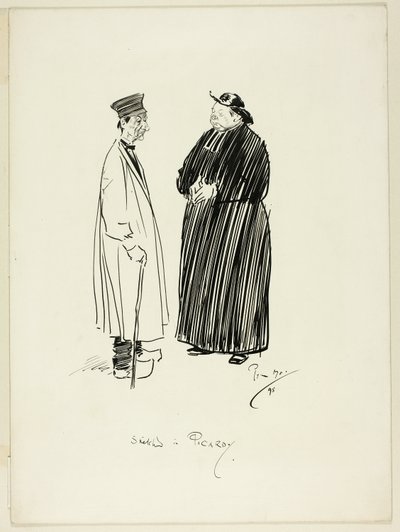 Skica v Pikardii od Philip William May