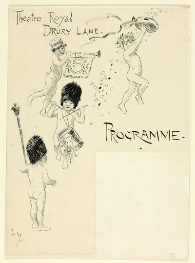 Program Theatre Royal Drury Lane od Philip William May