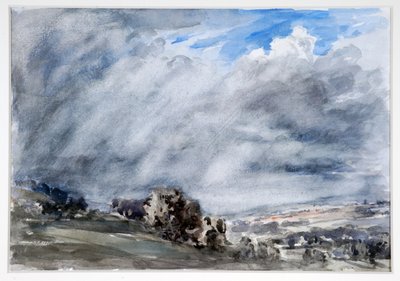Bouřlivý den, Gloucestershire, kolem roku 1902 od Philip Wilson Steer
