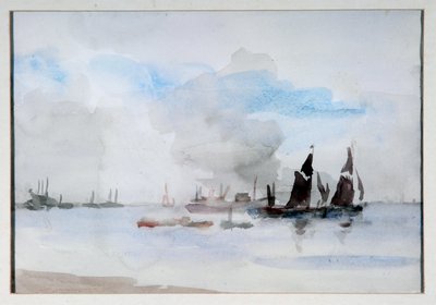 Temže Barges, Greenhithe od Philip Wilson Steer