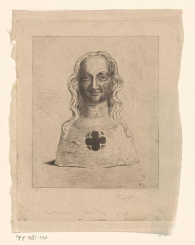 poprsí ženy Chief Relikviář (původní název) od Philip Zilcken (signed by artist)