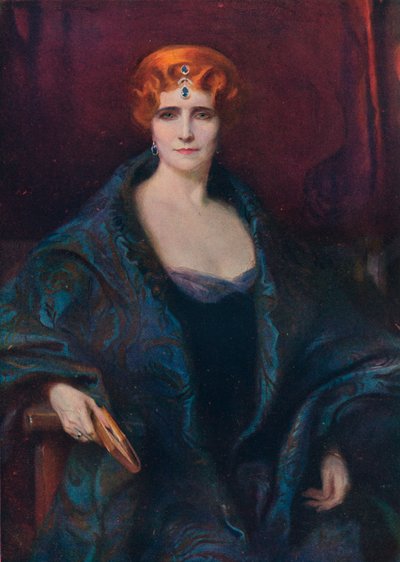 Portrét paní Elinor Glynové, 1912 od Philip de László