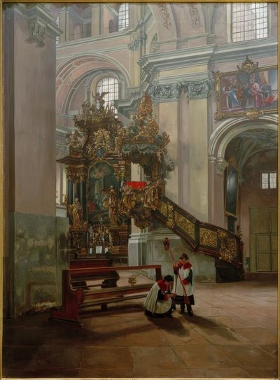 Interiér kostela od Philipp Franck