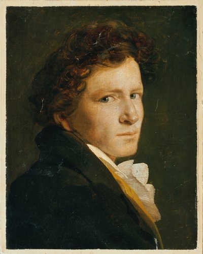 Busta mladého muže od Philipp Otto Runge