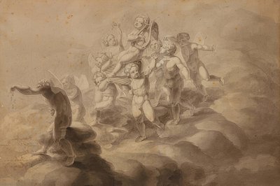 Triumf lásky. 1800 od Philipp Otto Runge