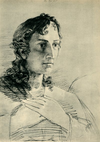 Hlava a ruce svatého Jana, 1806, 1943. od Philipp Otto Runge
