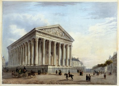 Eglise de la Madeleine - v „“Procházka po Paříži a okolí“” od Jacottet a Benoist, Paříž od Philippe Benoist