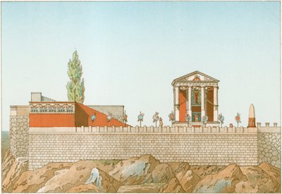 Chrám Cora, jak ho restauroval Labrouste od Philippe Benoist