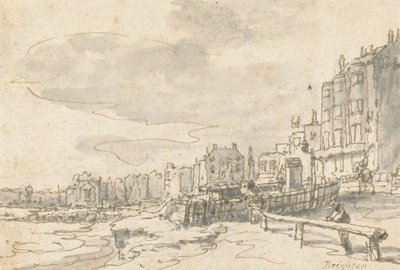 Fronta v Brightonu od Philippe Jacques de Loutherbourg