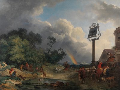 Der Regenbogen von Philippe-Jacques de Loutherbourg