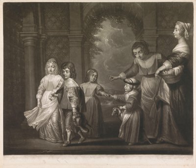 Rubensova rodina od Philippe Joseph Tassaert