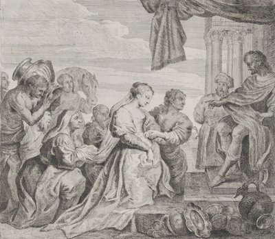 Šalomoun a královna ze Sáby, 1784. od Philippe Lambert Joseph Spruyt