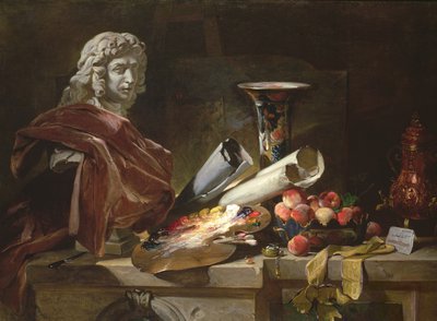 Pocta Chardinovi, 1871 od Philippe Rousseau