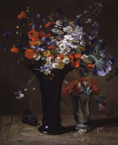 Zátiší. Obraz od Philippa Rousseaua (1816-1887) Soukromá sbírka. od Philippe Rousseau