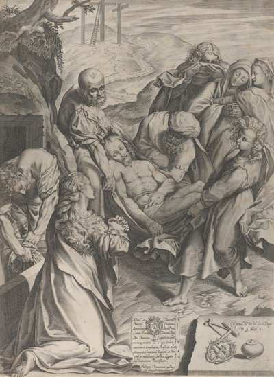 Pohřeb, 1589. od Philippe Thomassin